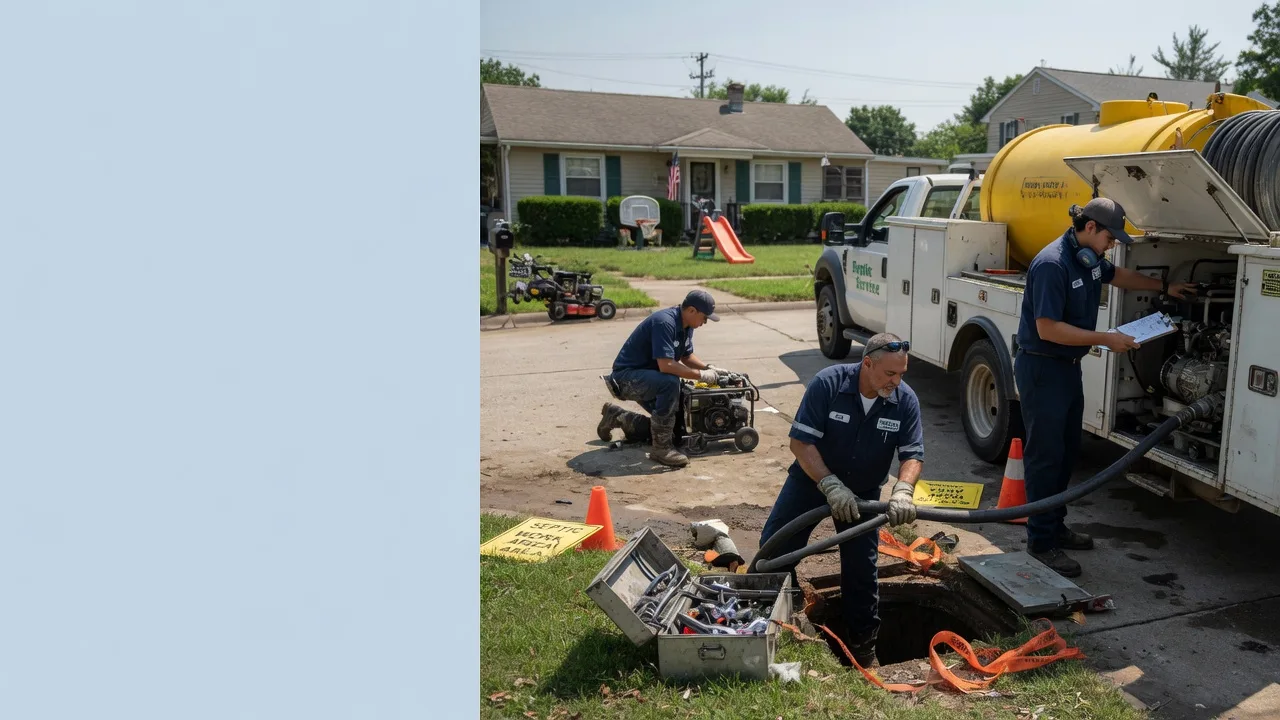 Septic Tank Pumping in Sumner, MI near me